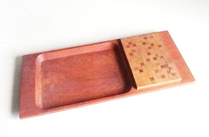 PJO PJO - Denmark

Rectangular teak wood tray decorated on one side with a checkerboard...
