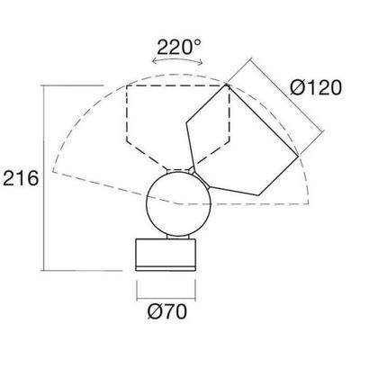I-LED Spot sur patère ANDRA

Fabricant : I-led

Métal - 

6 LEDS x 2W

Haut. : 21,6...