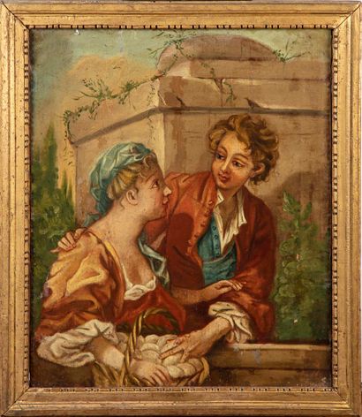 BOUCHER FRENCH SCHOOL after François BOUCHER 
The young grape picker 
The egg seller...