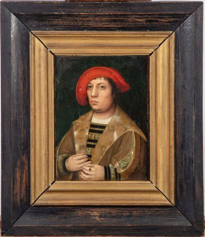 ECOLE DU NORD NORTHERN SCHOOL from the end of the 16th century 
Portrait of a man...