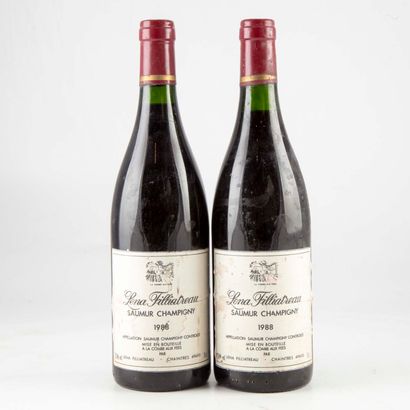 LENA FILLIATREAU 2 bouteilles LENA FILLIATREAU 1988 Saumur Champigny

Niveau bon...