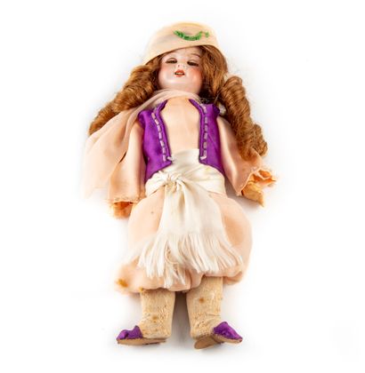 SFBJ UNIFRANCE SFBJ UNIFRANCE 

Bisque head doll, mold 301, open mouth, blue eyes,...
