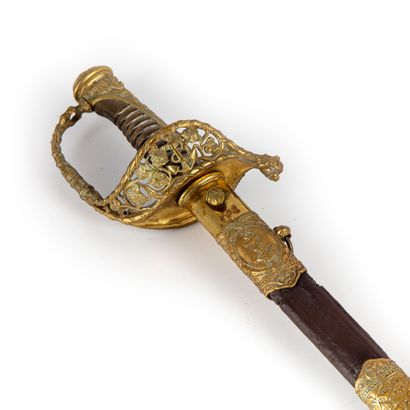 null Sword of Grand Knight of the Order of the Legion of Honour

Captain of artillery...
