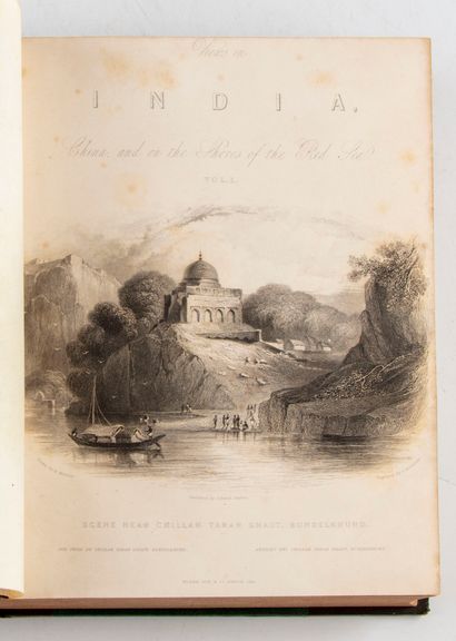 ROBERTS ROBERTS (Emma). Picturesque views of India, China, and the shores of the...