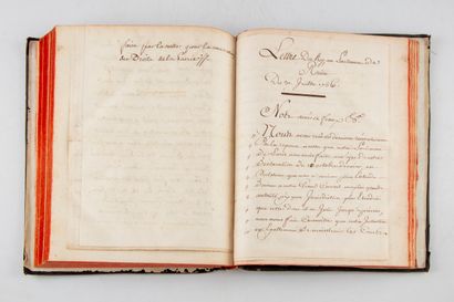 null [Grand Conseil (Affaire du, 1755-1756)]. Collection of handwritten and printed...