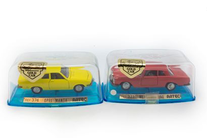 AUTO PILEN AUTO PILEN 1/43

Lot of two new vehicles in BO, a yellow Opel Manta ref.374...