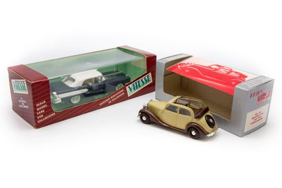 VITESSE SPEED 1/43

Lot of two vehicles in BO of which a Mercedes 170V 1936 cabriolimousine...