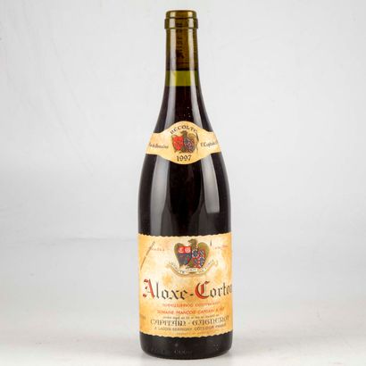 ALOX-CORTON 1 bouteille ALOXE-CORTON 1997 Domaine François Capitain

Niveau bon 

Manque...