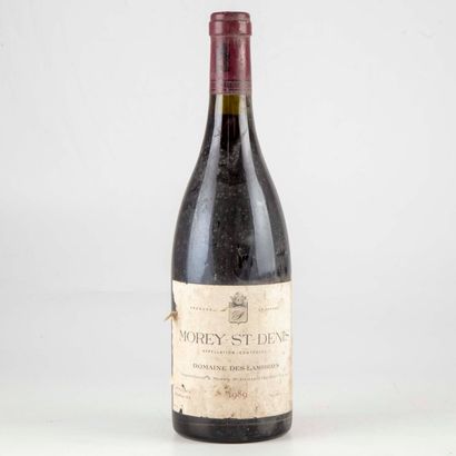 MOREY 1 bouteille MOREY SAINT-DENIS 1989 Domaine des Lambrays

Niveau Bon 

Etiquette...