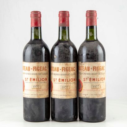 Château Figeac 3 bouteilles CHÂTEAU-FIGEAC 1977 1er GCC (B) Saint-Emilion

Niveau...