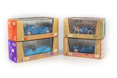 BRUMM BRUMM ORO series

Lot of 4 new vehicles in boxes including a Bugatti 57S ROadster...