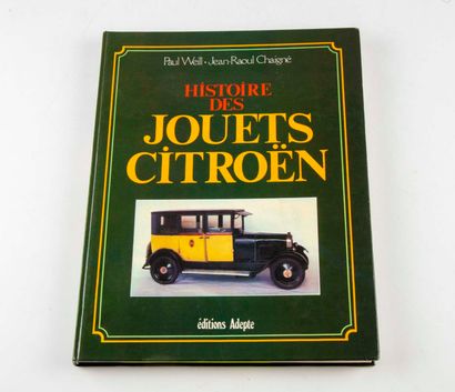 null P. WEIL, J-R. CHAIGNE, History of Citroën toys, Edition Adepte