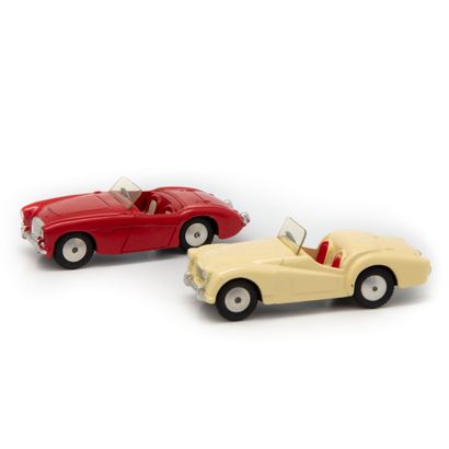 GORGY TOYS GORGI TOYS 1/43

Lot of 2 vehicles including a red Austin Healey and a...