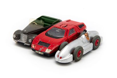 DINKY TOYS DINKY TOYS ENGLAND

Lot de 3 véhicules : Speed of the Wind gris argent...