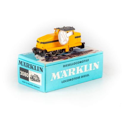 MARKLIN MARKLIN HO

Yellow DHG500 Diesel Locomotive, item no. 3080, in good cond...