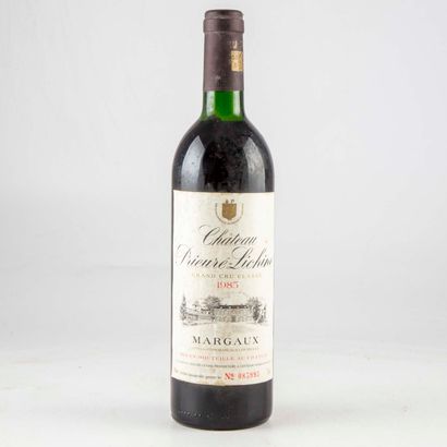 PRIEURE LICHINE 1 bouteille Chateau Prieuré-Lichine 1985 1er GCC Margaux