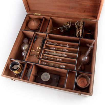 GESSLER Gessler's box, scientific toy - XIXth century

Nice Gessler box in mahogany...