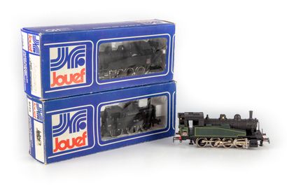 JOUEF JOUEF HO

Set of 3 steam locos including a black locotender 030 ref. 8295 TBE...