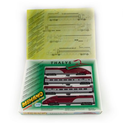 MEHANO HOBBY MEHANO HOBBY 

The Thalys, box containing 4 elements of the Thalys (engine...