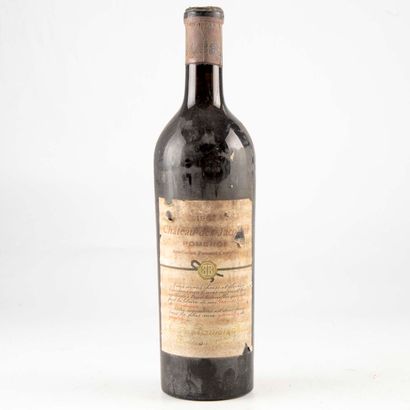 JACOBINS 1 bouteille CHÂTEAU DES JACOBINS 1967 Pomerol

Niveau léger bas 

Etiquette...