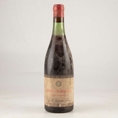 Gevrey Chambertin 1 bottle GEVREY-CHAMBERTIN 1955 ? Barrière frères

Slightly low...