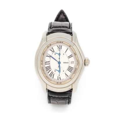 VERSACE Gianni VERSACE

Montre bracelet Chronographe en acier n° 076/250 - Cadran...