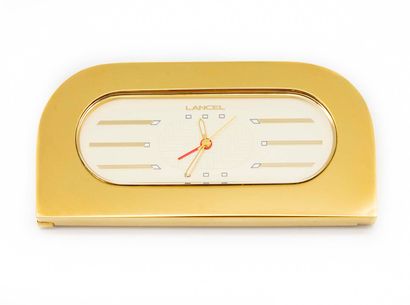 LANCEL LANCEL - Paris

Small travel alarm clock in its small vanity case with LANCEL...