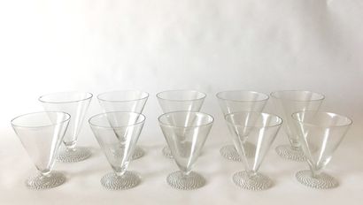 LALIQUE 
Manufacture LALIQUE




Partie de service de verres du modèle Tokyo en cristal...