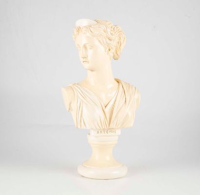 null Buste d'Artemis en plâtre

Marque JPMD - 319

H. : 32 cm