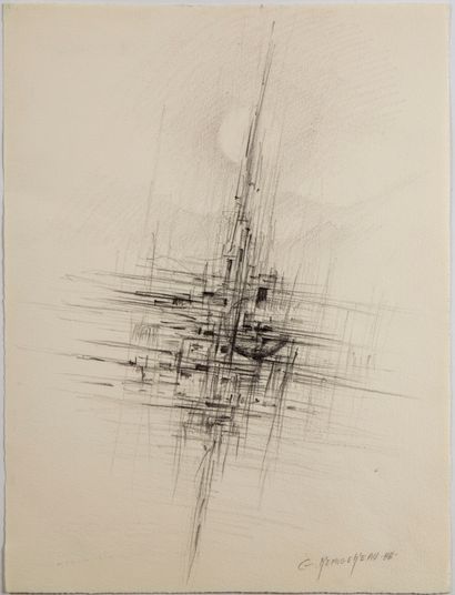 REMIGEREAU Gérard REMIGEREAU (1948-2017)

Composition Abstraite

Dessin, signée en...