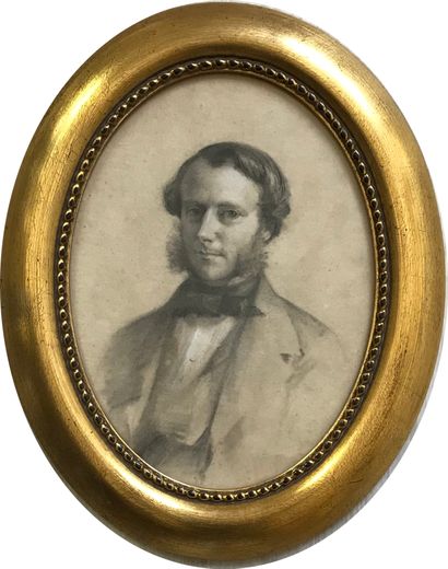 ECOLE FRANCAISE ECOLE FRANCAISE vers 1850

Portrait d'Alphons Dumont-No, ancien magistrat,...