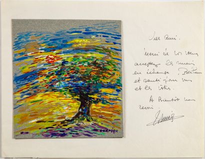 LORMIER Claude LORMIER (1935)

Paysage au coucher de soleil

Aquarelle, signé en...
