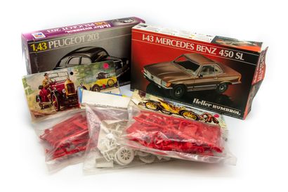 MATCHBOX HELLER, AIRFIX et MATCHBOX 1/43 et 1/32

Lot de 9 maquettes à monter Peugeot...