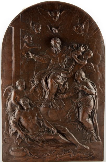 null Pieta

Plaque en cuivre repoussé

H. : 58,3 cm ; L. : 37 cm