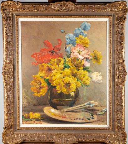 FLEURY-BARABE Marguerite FLEURY-BARABE (XIXe - XXe) 

Bouquet de fleurs

Huile sur...