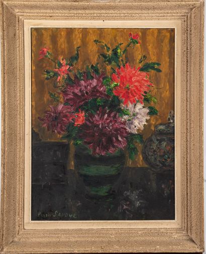 SAUDYC Henry SAUDYC

Still life with chrysanthemums

Oil on canvas signed lower ...