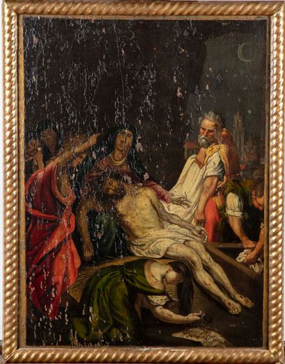 null FRENCH SCHOOL ? 17th century

The Deposition of Christ

Oil on panel

57 x 42,5...