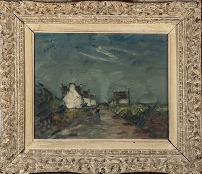 null MODERN SCHOOL

Breton landscape

Oil on canvas

Signed lower right

39,5 x 31,5...