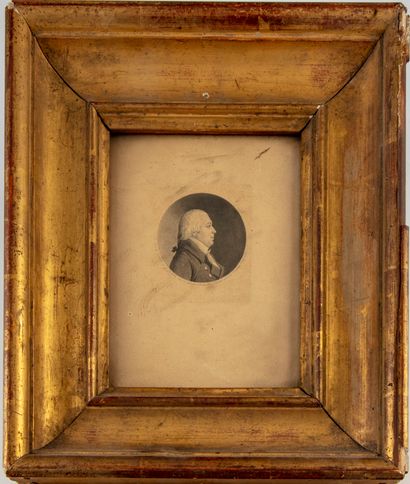 FOURNIER D'après FOURNIER, gravé par CHRETIEN (1754-1811)

Portrait d'un homme du...