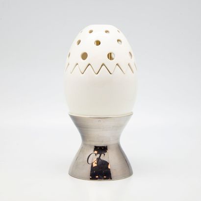 THOMAS Chantal THOMAS

Lampe Berger en céramique modèle Cocotte 5582

Marquée

H.:...