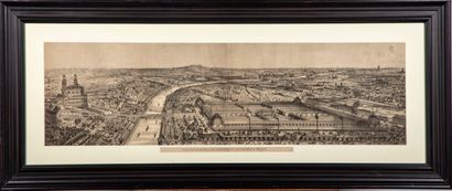 FICHOT D'après Charles FICHOT (1817-1903)

Vue Panoramique de l'Exposition universelle...