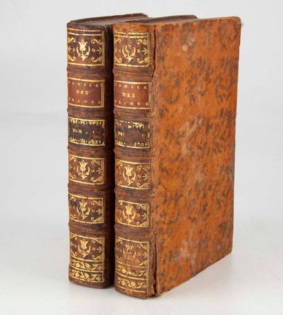 ADANSON ADANSON (Michel). Familles de plantes. A Paris, chez Vincent, 1763. 2 volumes...