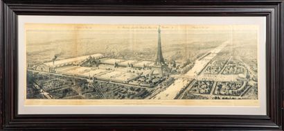 HOFFBAUER D'après Fédor HOFFBAUER (1839 -1922)

Panorama général du Champ de Mars...
