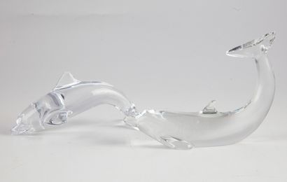 DAUM DAUM - France

Dauphin en cristal

Signé 

L. : 12 cm 

On joint un dauphin...