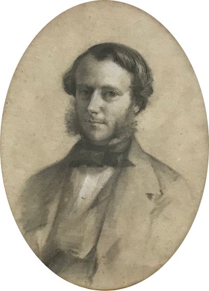 null ECOLE FRANCAISE vers 1850

Portrait d'Alphons Dumont-No, ancien magistrat, à...