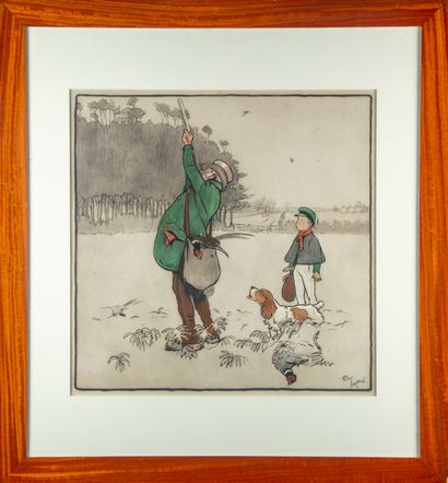 ALDIN Cecil ALDIN (1870-1935)

Le chasseur et l'enfant

Lithographie

42 x 42 cm