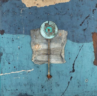 BOITIER Thierry BOITIER (1960)

Capture of a blue moon

Mixed media with collage...