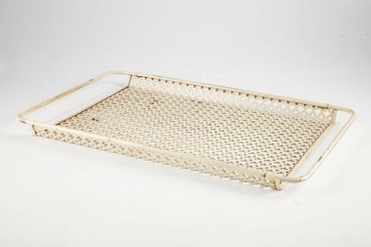 MATEGOT In the style of Mathieu MATÉGOT (1910-2001)

Tray in openwork metal with...