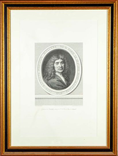 MIGNARD D'après Pierre MIGNARD, gravé par Louis-Pierre HENRIQUEL-DUPONT

Portrait...