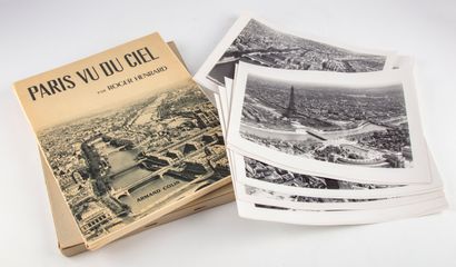 HENRARD Roger HENRARD 

Suite of 13 photographic prints of aerial views of Paris...